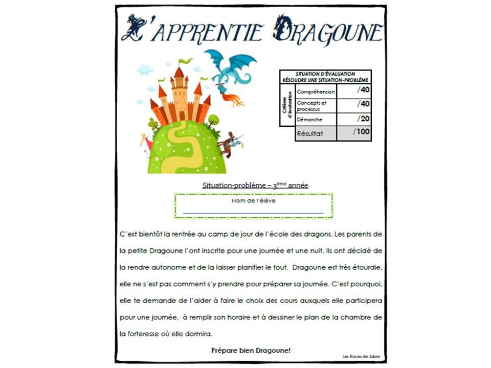 L'apprentie Dragoune 3e