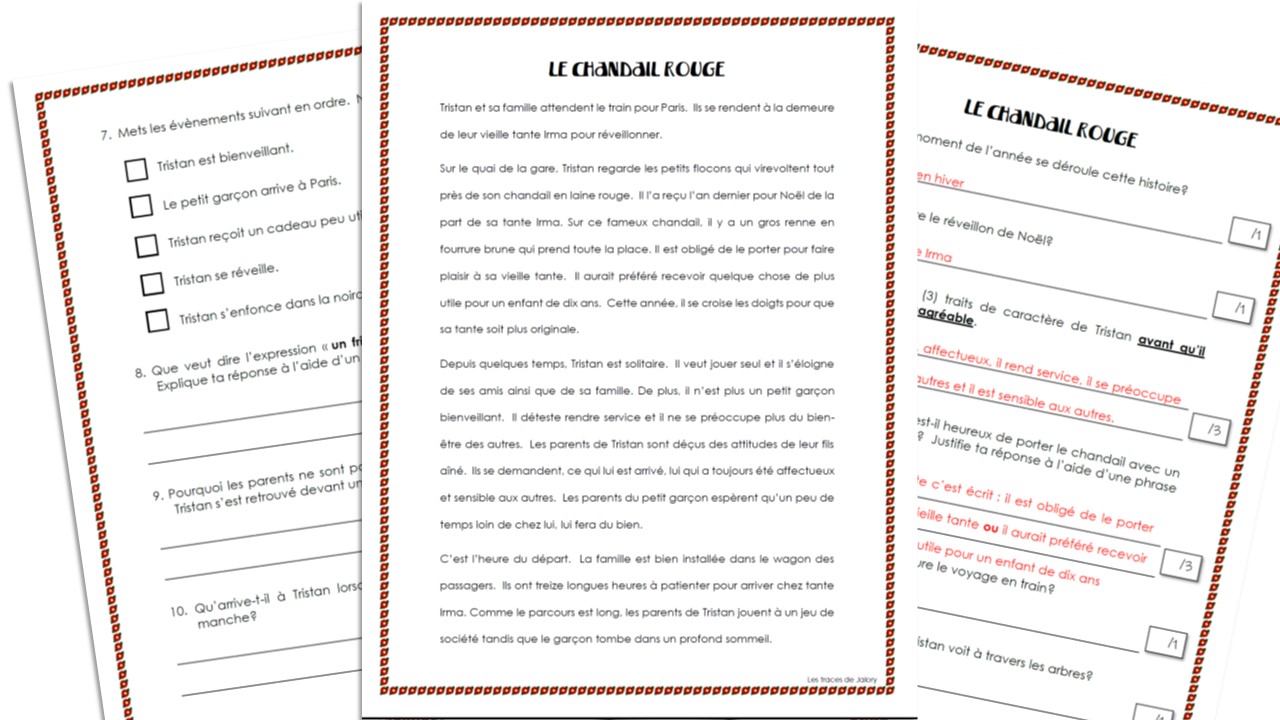 Le chandail rouge – Image 2