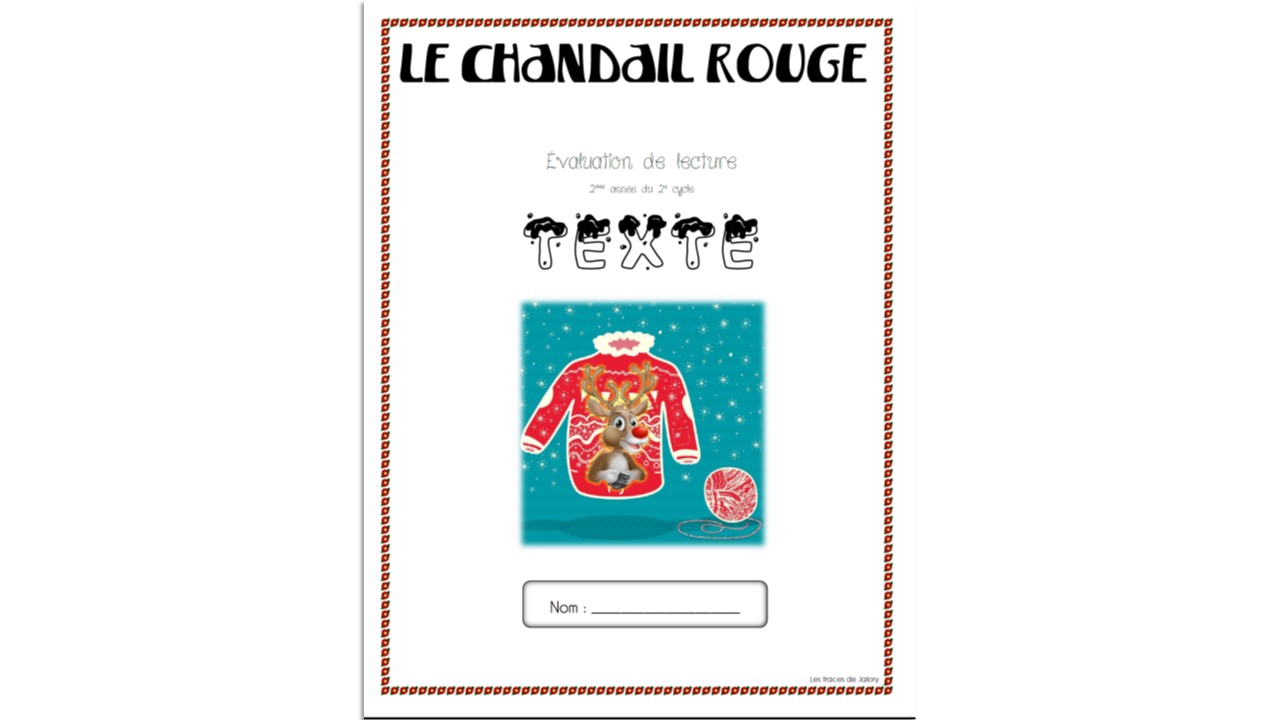 Le chandail rouge