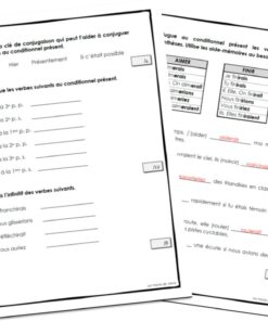 Alternative view of Évaluation conditionnel présent 3e