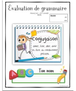 Évaluation conditionnel présent 3e