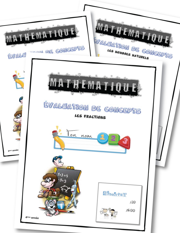 Ensemble d'évaluations de connaissances mathématiques (3e)