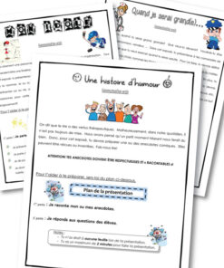 Ensemble d'exposés oraux (2e cycle)