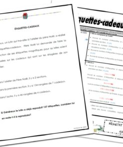 Alternative view of Étiquettes-cadeaux 4e