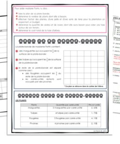 Alternative view of Des fleurs plein la cour 5e année