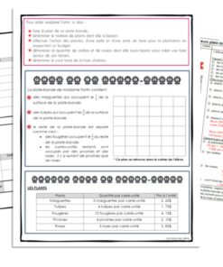 Alternative view of Des fleurs plein la cour 6e année