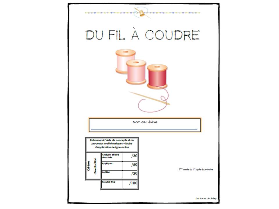 Du fil à coudre 2e
