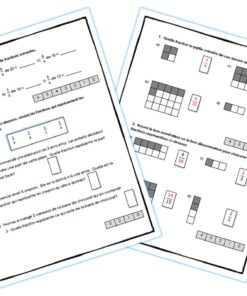 Alternative view of Les fractions 4e