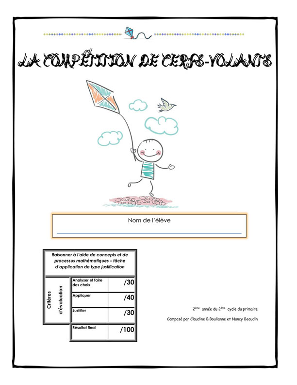 La compétition de cerfs-volants 4e