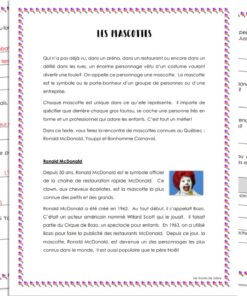 Alternative view of Les mascottes