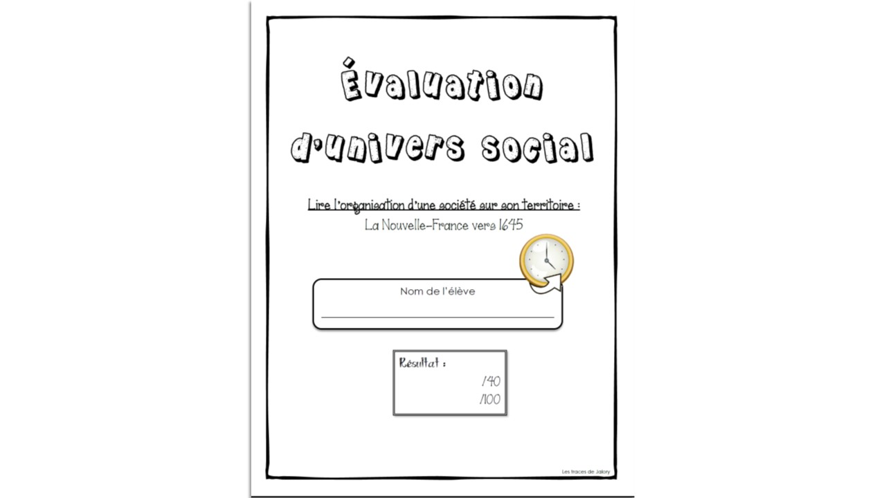 La Nouvelle-France vers 1645