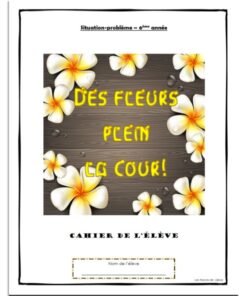 Des fleurs plein la cour 6e année
