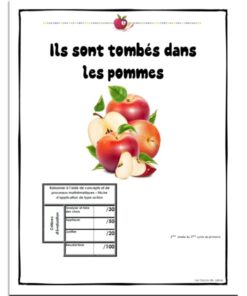 Ils sont tombés dans les pommes 6e année