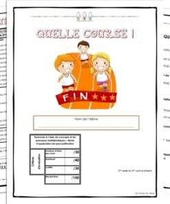 Alternative view of Quelle course ! 6e année
