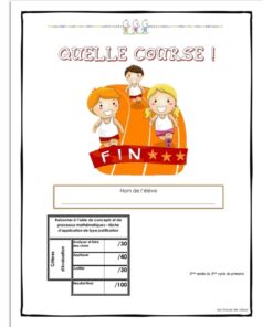 Quelle course ! 6e année