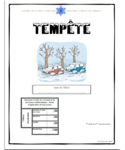 Tempête 5e année