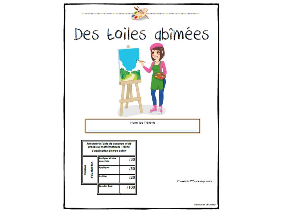 Des Toiles abîmées 4e