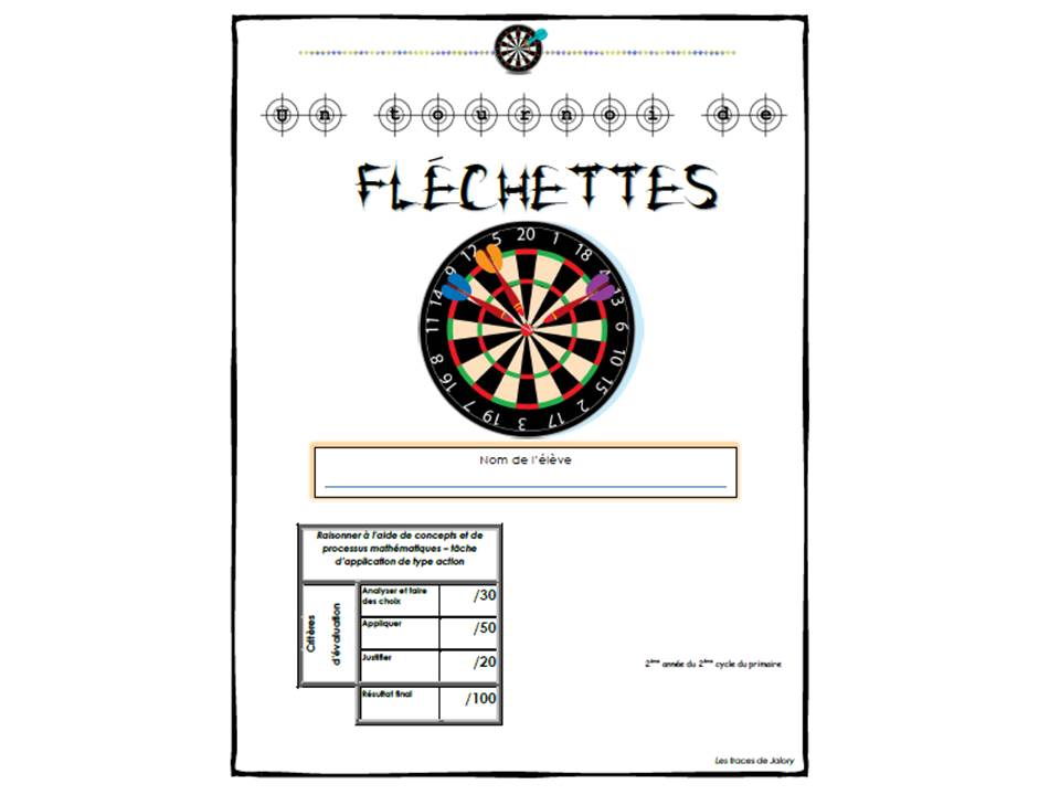 Un Tournoi De Fléchettes 4e