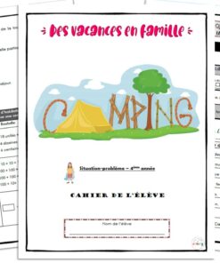 Alternative view of Des vacances en famille 4e