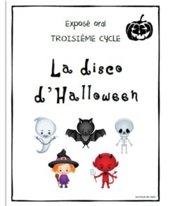 La disco d'Halloween 3e cycle