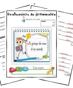 Alternative view of Le groupe du nom et ses accords 3e