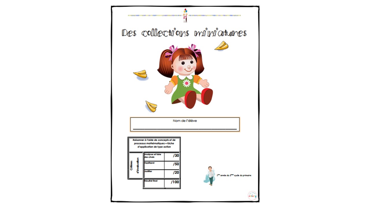 Des collections miniatures 3e