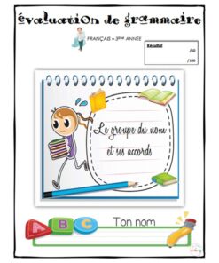 Le groupe du nom et ses accords 3e
