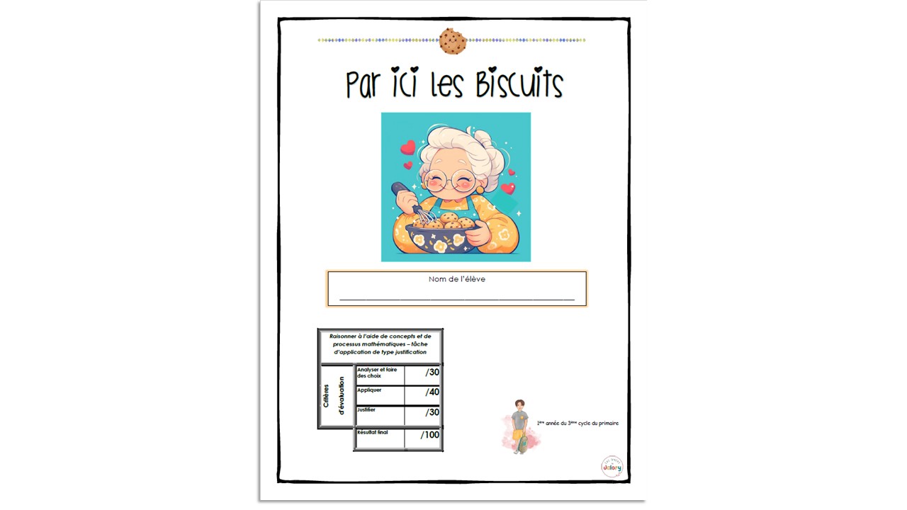 Par ici les biscuits 5ème année