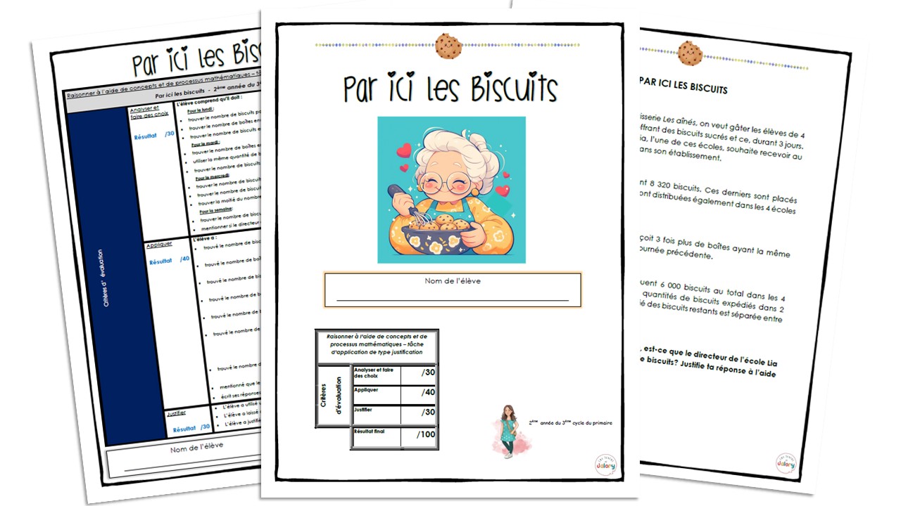 Par ici les biscuits 6e année – Image 2