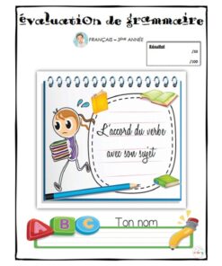 L'accord du verbe avec son sujet 3e