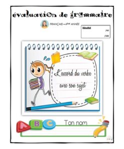 L'accord du verbe avec son sujet 4e