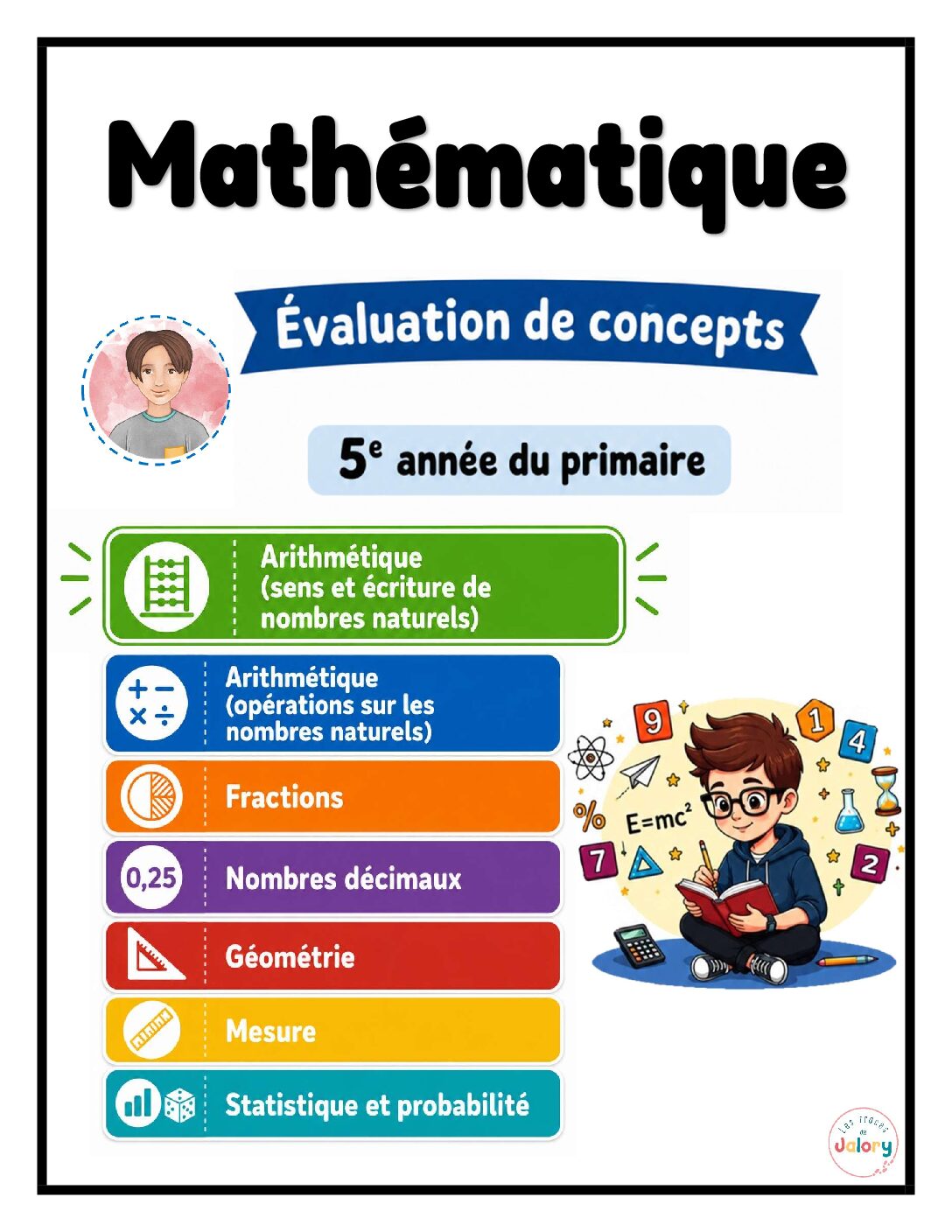 Concepts - Sens et écriture nombres naturels 5e année