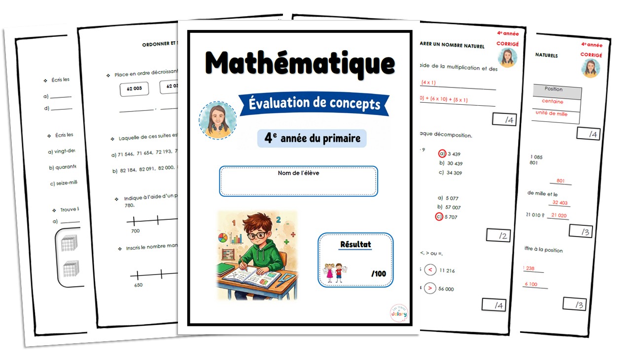 Concepts - Sens et écriture nombres naturels 4e – Image 2
