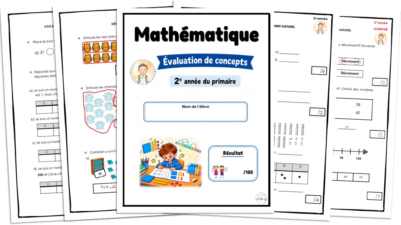 Concepts - Sens et écriture nombres naturels 2e – Image 2