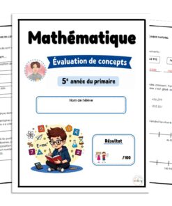 Alternative view of Concepts - Sens et écriture nombres naturels 5e année